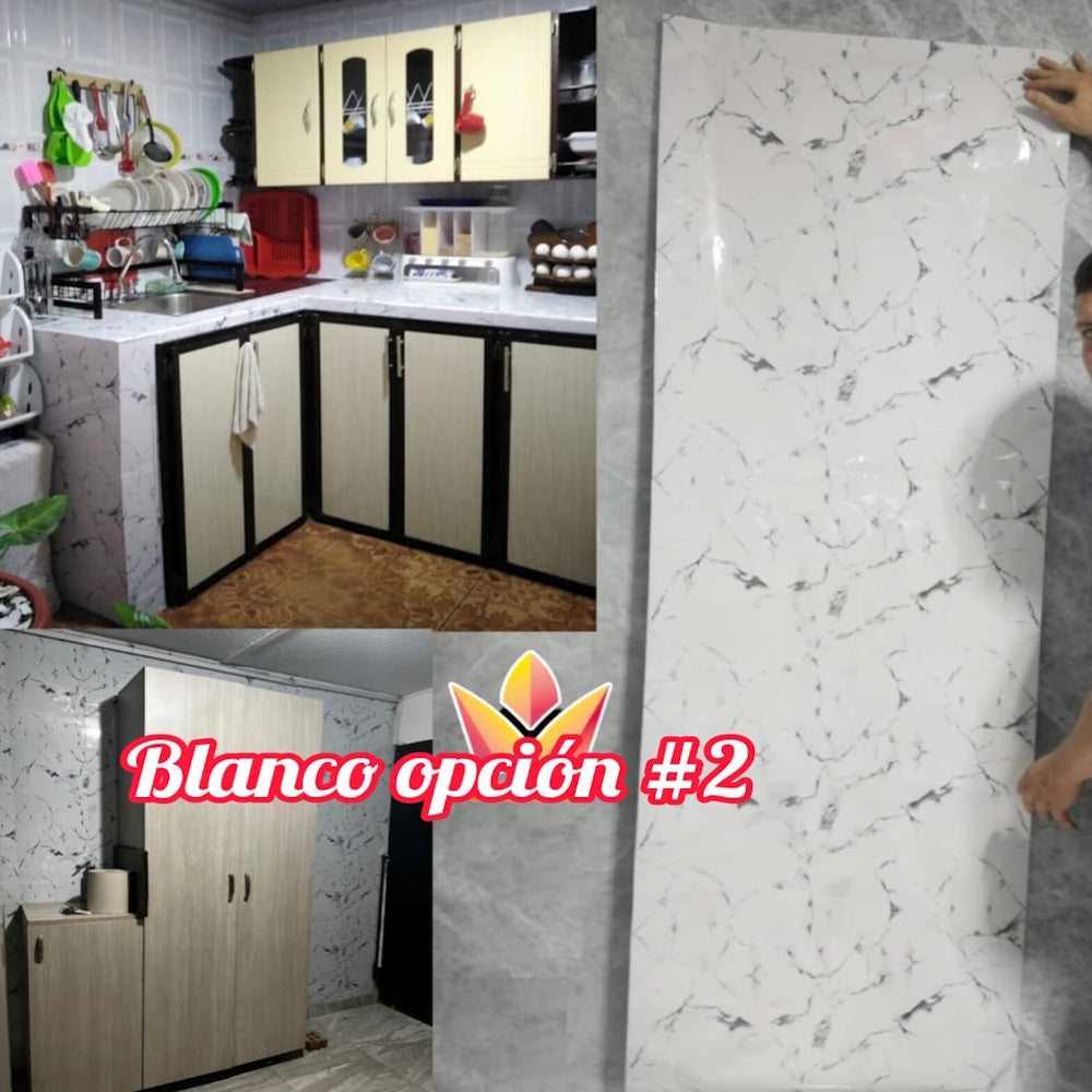 Papel Mármol Adhesivo