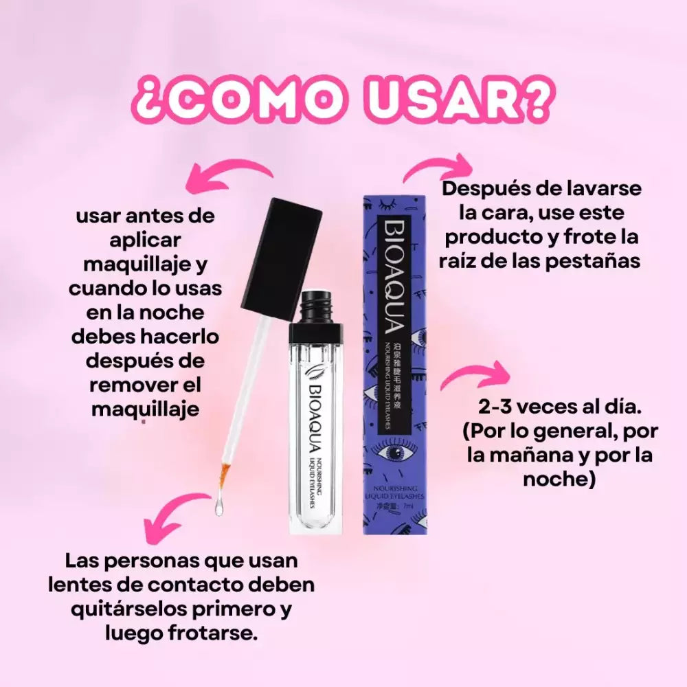 SERUM ALARGADOR DE PESTAÑAS BIOAQUA