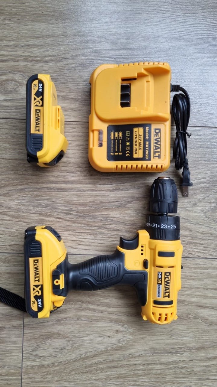 TALADRO 24 VOLTIOS DEWALT MANDRIL 3/8 - ALaVueltaShop